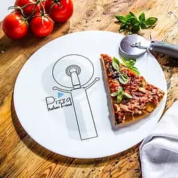 Блюдо Bormioli Rocco Ronda Pizza Cutter 33 см (419320F77321757) - мініатюра 2
