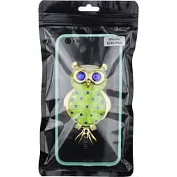 Чохол-накладка Toto TPU Case Decorative Stones IPhone 6 Plus/6S Plus Owl Green - мініатюра 2