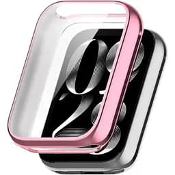Чохол-накладка DK Silicone Face Case для Xiaomi Mi Band 8 Pro (pink rose)