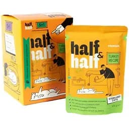Набор влажных кормов Super Cat Half&Half «5+1» для стерилизованных кошек, кусочки с индейкой в желе, паучи, 6 шт*100 г