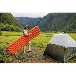 Килимок надувний Big Agnes Rapide SL Insulated 20x78 Long Помаранчевий - мініатюра 5