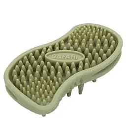 Safari massager массажна щітка для собак і котів гума зелена