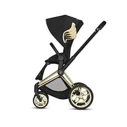 Прогулянкова коляска Cybex Priam JS Wings black (519001979) - мініатюра 2