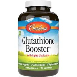 Натуральная добавка Carlson Labs Glutathione Booster 180 капсул