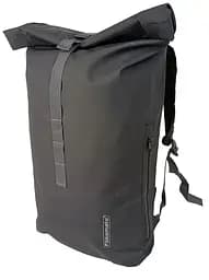 Рюкзак велосумка Bikemate на багажник з дощовиком два в одному 22L чорна sum0028921 - мініатюра 5