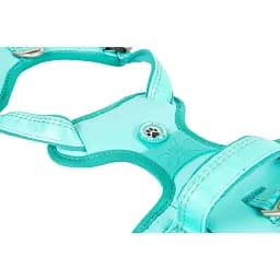 Шлея для собак Max & Molly Smart ID Sport Harness Matrix 2.0 Turquoise XL 2.5х42-66х75-105 см - мініатюра 4