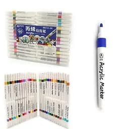 Набор акриловых скетчмаркеров Aodemei Art, 60 шт., 6131-60M