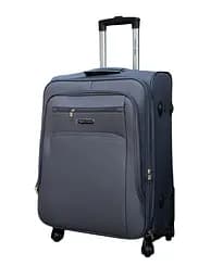 Валіза Wings 2501 велика 97л сіра (2501-L-Grey)