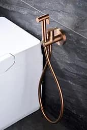 Гігієнічний душ IMEX Munich PVD матове рожеве золото RDM001/ORC, Теплий захід