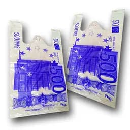 Пакет поліетиленовий майка розмір 27х50 "Євро" 100 шт/уп. - мініатюра 2