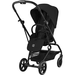 Візок Cybex Eezy S Twist+ 2 BLK Magic Black з бампером (526000843) - мініатюра 2
