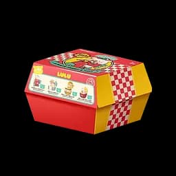 Колекційна фігурка 10/10 Toys Lulu The Piggy Серія Burger Express Movable Series (Blind Box) 10_10 Art.Lulu1310 - мініатюра 7