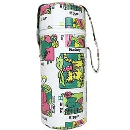 Термоконтейнер для бутылочек Lindo Мишки на лужайке (Pk 908 різно)