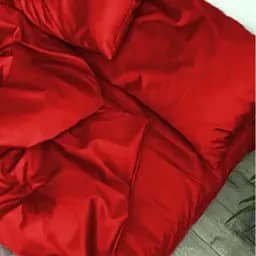 Комплект постільної білизни MirSon Satin Light Pro 10-007 Red 143х210 см червоний (2200010172027) - мініатюра 2