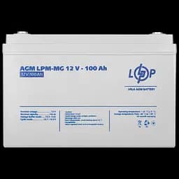 Акумулятор мультигелевий LogicPower LPM-MG 12 V - 100 Ah (LP3877) - мініатюра 3