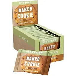 Протеїнове печиво Myprotein Myvegan Baked Cookie Salted Caramel 900 г (12 шт. x 75 г)