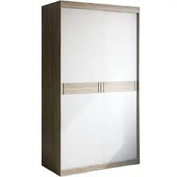 Шкаф-купе Эверест Соната 1200 двухдверный 120х60х217 дуб сонома/белый (EVR-2392)