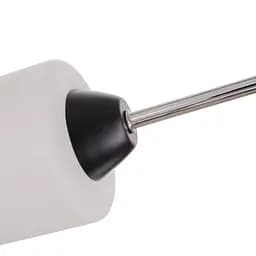 Люстра Brille стельова сучасна Е27 60W BK/CH (LK-724S/3) - мініатюра 3