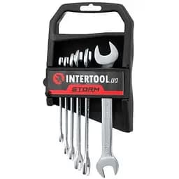 Набір ключів ріжкових Intertool (у наборі 6 шт. 6-17 мм) Pro XT-1101