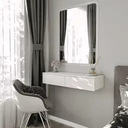 Підвісний туалетний стіл для макіяжу з двома висувними шухлядами FT-226