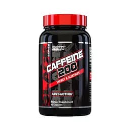 Предтренувальний комплекс Caffeine 200, 60 капсул Nutrex Research fit0014629