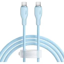 Кабель Baseus Pudding Series Fast Charging Cable Type-C to Type-C 100W 2m P10355702311-01 Blue