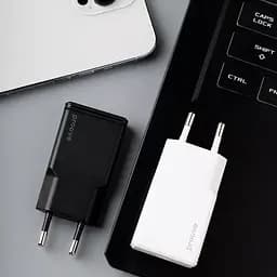 Зарядний пристрій Proove Slender Type-C + USB 30W black (WCSL30110001) - мініатюра 2