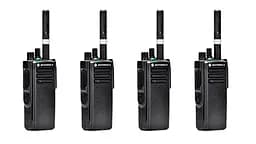 Комплект 4 шт - рация Motorola DP4400 VHF AES-256 шифрование