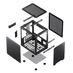 Корпус Jonsbo C6 Black (C6 Black) Без БП - мініатюра 15