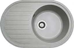Кухонная мойка Adamant ELLIPSIS avena 765x495x200 мм, с крылом 76,5 см