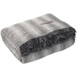 Покрывало Lotus Home Danny muslin antrasit-grey, 240х220 см, серое (svt-2000022307079)