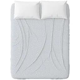 Простирадло Home Line Зорі різні бязь 150х215 см сіро-блакитне (175323)