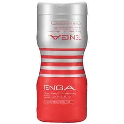 Мастурбатор Tenga Dual Feel Cup двосторонній, з двома незалежними каналами, класичний