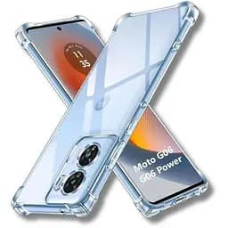 Чохол до мобільного телефона BeCover Anti-Shock Motorola Moto G06 / G06 Power 4G Clear (714699)