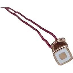 Золотая моносерьга-пуссета Tango с эмалью. 500044Ш Белый