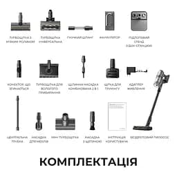 Бездротовий пилосос Dreame Z30 AquaCycle - мініатюра 16