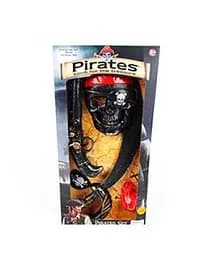 Набір пірата 8897A-131-2-3-4-5, маска, зброя, в коробці 25-51-5см (6912219101772) Вид 1
