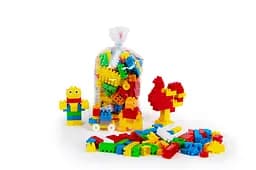 Конструктор Mini Blocks №3, 144 деталі, Бамсик