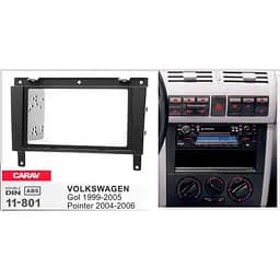 Перехідна рамка Volkswagen Pointer Carav 11-801 - мініатюра 4