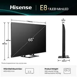 LED-телевізор Hisense 65E8Q - мініатюра 3