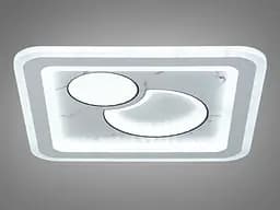 Світильник стельовий LED Diasha 6015-300x300 52W, 30 см, 2860 лм, білий, IP20, сучасний стиль для дому - мініатюра 2