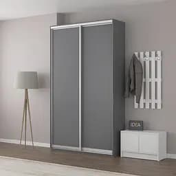 Шафа-купе Idea серія 5 140 x 60 x 210 см Антрацит