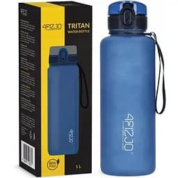 Пляшка для води 4FIZJO спортивна 1000 мл Blue (P-5905973403771)