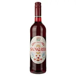 Винний напій Fortune Bar Sangria, безалкогольний, 0.75 л