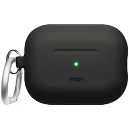 Чохол Elago Silicone Hang Case Black for AirPods Pro 2nd Gen чорний (EAPP2CSC-ORHA-BK) - мініатюра 2