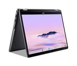 Ноутбук Acer Chromebook Plus Spin 514 CP514-4HN 14' WUXGA IPS Touch, Intel 5-120U, 8GB, F256GB, UMA, ChromeOS, сірий (NX.KYQEU.002) - мініатюра 8