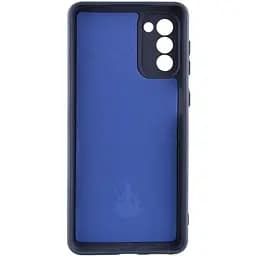 Чохол Lakshmi Silicone Cover Full Camera (AAA) with Logo для Samsung Galaxy S20 FE Темно-синій / Midnight blue - мініатюра 2