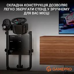 Стенд для кріплення керма, коробки передач та педалей GamePro (RS021) - мініатюра 15