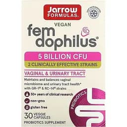 Пробіотики Jarrow Formulas Women's Fem Dophilus 5 млрд 30 капсул