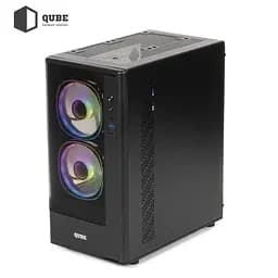 Корпус QUBE GEON ARGB Black (GEON_GBNU3) - мініатюра 4